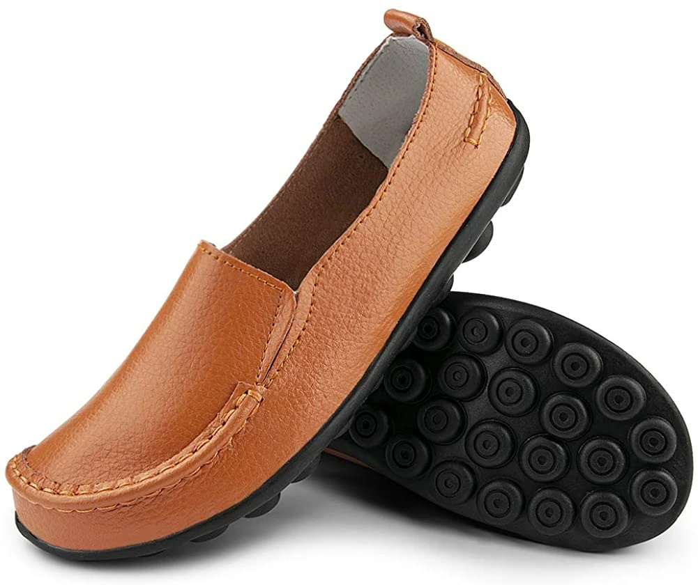 Nuheel® Loafers For Women Casual Leather Walking Flats Outdoor Driving Shoes Woman 39 Nuheel® Loafers For Women Casual Leather Walking Flats Outdoor Driving Shoes Woman
