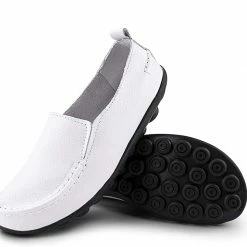 Nuheel® Loafers For Women Casual Leather Walking Flats Outdoor Driving Shoes Woman 50 Nuheel® Loafers For Women Casual Leather Walking Flats Outdoor Driving Shoes Woman