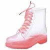 Nuheel® Nuheel Clear Rain Boots Creative Martin Boots Fashionable Rain Boots Women High-quality Rubber Boots 1 Nuheel® Nuheel Clear Rain Boots Creative Martin Boots Fashionable Rain Boots Women High-quality Rubber Boots