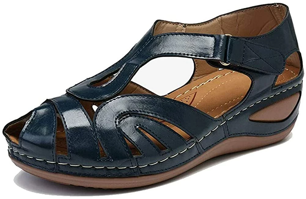 Nuheel® Woman Women's Summer Beach Comfort Platform Slides Sandals Walking Shoes 3 Nuheel® Woman Women's Summer Beach Comfort Platform Slides Sandals Walking Shoes