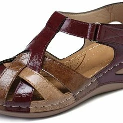 Nuheel® Woman Women's Summer Beach Comfort Platform Slides Sandals Walking Shoes 59 Nuheel® Woman Women's Summer Beach Comfort Platform Slides Sandals Walking Shoes