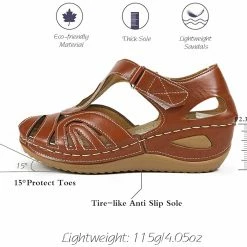 Nuheel® Woman Women's Summer Beach Comfort Platform Slides Sandals Walking Shoes 44 Nuheel® Woman Women's Summer Beach Comfort Platform Slides Sandals Walking Shoes