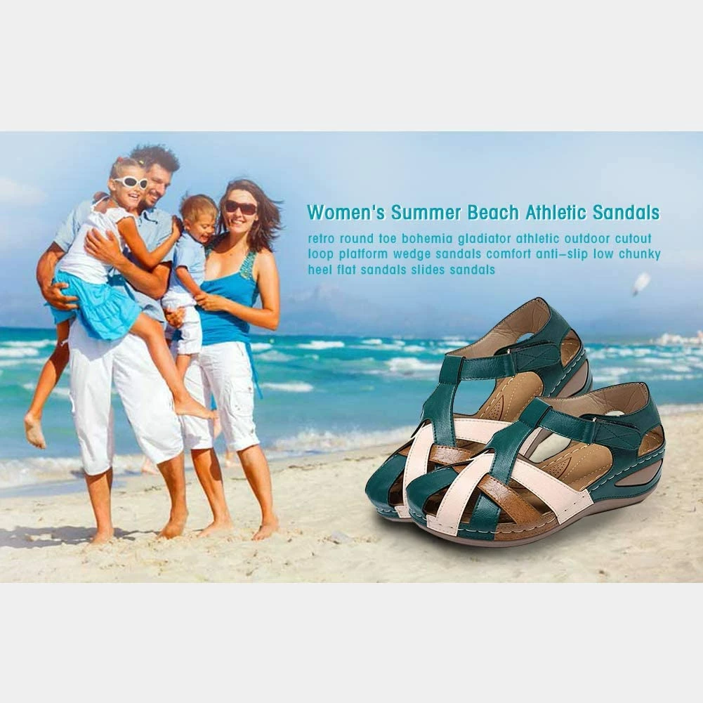 Nuheel® Woman Women's Summer Beach Comfort Platform Slides Sandals Walking Shoes 14 Nuheel® Woman Women's Summer Beach Comfort Platform Slides Sandals Walking Shoes