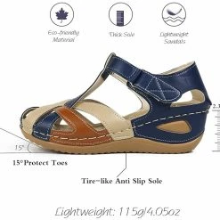 Nuheel® Woman Women's Summer Beach Comfort Platform Slides Sandals Walking Shoes 53 Nuheel® Woman Women's Summer Beach Comfort Platform Slides Sandals Walking Shoes