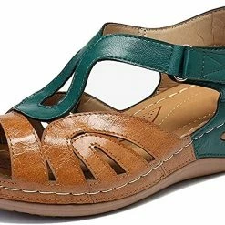 Nuheel® Woman Women's Summer Beach Comfort Platform Slides Sandals Walking Shoes 67 Nuheel® Woman Women's Summer Beach Comfort Platform Slides Sandals Walking Shoes