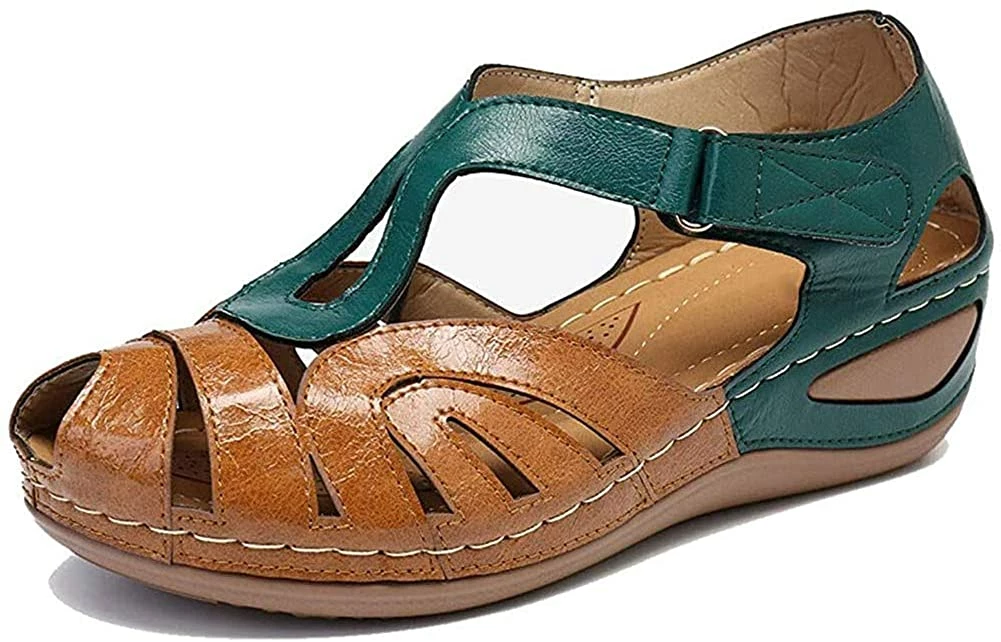 Nuheel® Woman Women's Summer Beach Comfort Platform Slides Sandals Walking Shoes 33 Nuheel® Woman Women's Summer Beach Comfort Platform Slides Sandals Walking Shoes