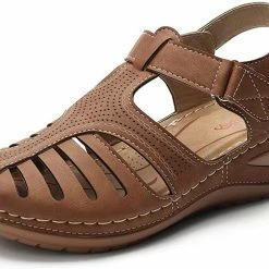 Nuheel® Woman Women's Closed Toe Sandals Platform Wedge Sandals Shoes 37 Nuheel® Woman Women's Closed Toe Sandals Platform Wedge Sandals Shoes