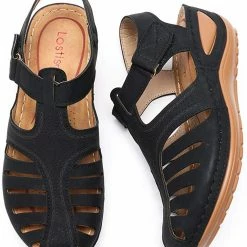 Nuheel® Woman Women's Closed Toe Sandals Platform Wedge Sandals Shoes 54 Nuheel® Woman Women's Closed Toe Sandals Platform Wedge Sandals Shoes