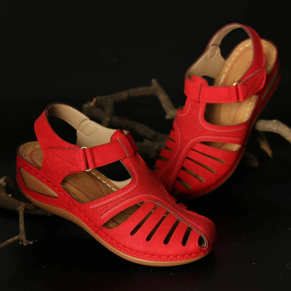 Nuheel® Woman Women's Closed Toe Sandals Platform Wedge Sandals Shoes 7 Nuheel® Woman Women's Closed Toe Sandals Platform Wedge Sandals Shoes