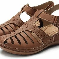 Nuheel® Woman Women's Closed Toe Sandals Platform Wedge Sandals Shoes 40 Nuheel® Woman Women's Closed Toe Sandals Platform Wedge Sandals Shoes