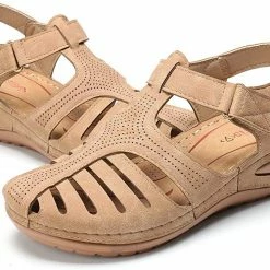 Nuheel® Woman Women's Closed Toe Sandals Platform Wedge Sandals Shoes 45 Nuheel® Woman Women's Closed Toe Sandals Platform Wedge Sandals Shoes