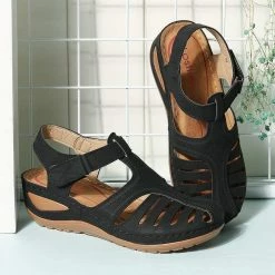 Nuheel® Woman Women's Closed Toe Sandals Platform Wedge Sandals Shoes 56 Nuheel® Woman Women's Closed Toe Sandals Platform Wedge Sandals Shoes