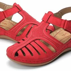 Nuheel® Woman Women's Closed Toe Sandals Platform Wedge Sandals Shoes