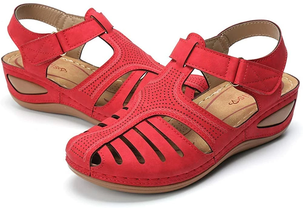 Nuheel® Woman Women's Closed Toe Sandals Platform Wedge Sandals Shoes 4 Nuheel® Woman Women's Closed Toe Sandals Platform Wedge Sandals Shoes