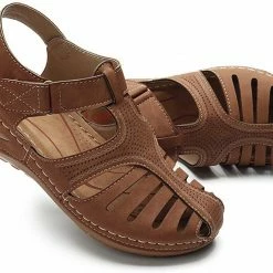 Nuheel® Woman Women's Closed Toe Sandals Platform Wedge Sandals Shoes 39 Nuheel® Woman Women's Closed Toe Sandals Platform Wedge Sandals Shoes