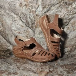 Nuheel® Woman Women's Closed Toe Sandals Platform Wedge Sandals Shoes 42 Nuheel® Woman Women's Closed Toe Sandals Platform Wedge Sandals Shoes