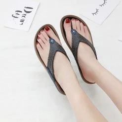 Nuheel® Women's Slide Sandals Outdoor Clip Toe Platform Wedge Shoes Woman