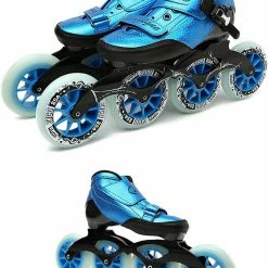 Nuheel® Nuheel Professional Figure Skates Inline Skates Women With Carbon Fiber Skates For Kids