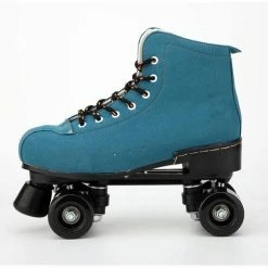 Nuheel® Nuheel Suede Double Row Outdoor Roller Skates Women Skates For Boys