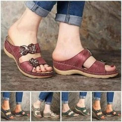 Nuheel® Open Toe Fancy Flower Orthopedic Arch-support Women Sandals Paris Design 2021 New Version 14 Nuheel® Open Toe Fancy Flower Orthopedic Arch-support Women Sandals Paris Design 2021 New Version