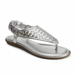 Nuheel® Women's Open Toe Woven Leather Flat Sandals Studded Sandals For Summer 11 Nuheel® Women's Open Toe Woven Leather Flat Sandals Studded Sandals For Summer