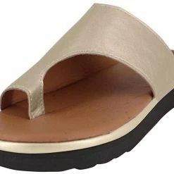 Nuheel® Woman Sandals For Women, Womens Comfy Summer Slippers For Big Toe Open Toe Casual Light Weight Flat Sandals Flip Flops