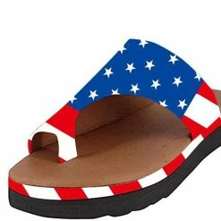 Nuheel® Woman Sandals For Women, Womens Comfy Summer Slippers For Big Toe Open Toe Casual Light Weight Flat Sandals Flip Flops