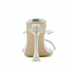 Nuheel® Woman Slippers Fashion Transparent Crystal Rhinestone Clear Strange Heels Wedding Shoes 20 Nuheel® Woman Slippers Fashion Transparent Crystal Rhinestone Clear Strange Heels Wedding Shoes