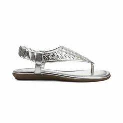 Nuheel® Women's Open Toe Woven Leather Flat Sandals Studded Sandals For Summer 13 Nuheel® Women's Open Toe Woven Leather Flat Sandals Studded Sandals For Summer