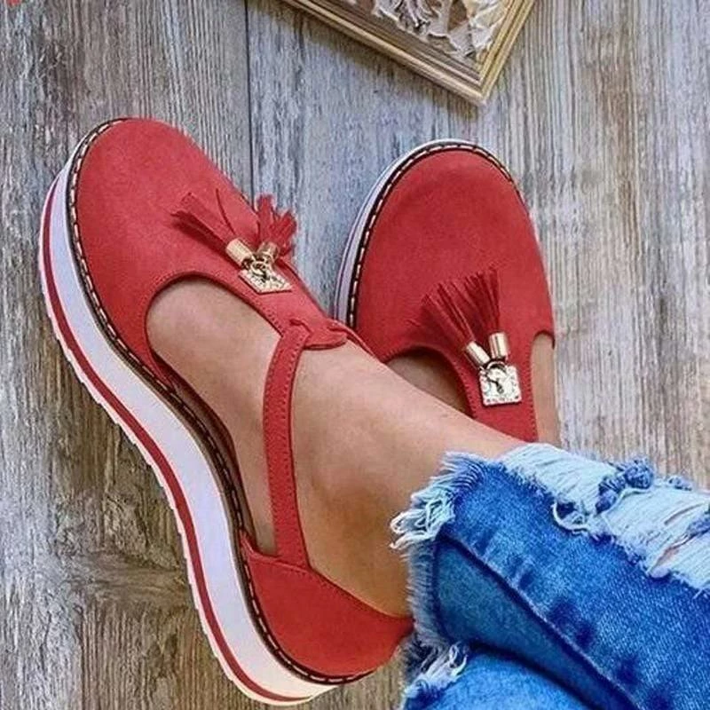 Nuheel® Women's Orthopedic Casual Platform Flat Breathable Leather Unique Colors Comfort Shoes 5 Nuheel® Women's Orthopedic Casual Platform Flat Breathable Leather Unique Colors Comfort Shoes