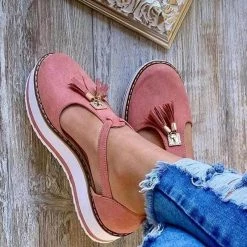 Nuheel® Women's Orthopedic Casual Platform Flat Breathable Leather Unique Colors Comfort Shoes 16 Nuheel® Women's Orthopedic Casual Platform Flat Breathable Leather Unique Colors Comfort Shoes