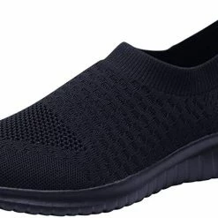 Nuheel Woman Womens Walking Shoes Lightweight Elastic Sock Athletic Running Shoes Mesh Sneakers Comfort Work Shoe