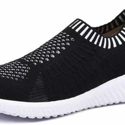 Nuheel® Woman Women's Casual Walking Shoes Breathable Mesh Work Slip-on Sneakers