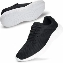 Nuheel® Men's Athletic Running Shoes Tennis Sneakers Casual Lace Up Sport Gym Walking Shoe Man