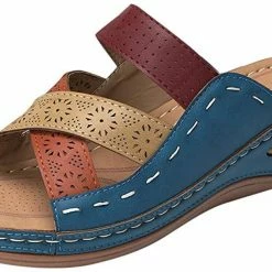 Nuheel® Women Premium Orthopedic Open Toe Vintage Anti-Slip Breathable Sandals Woman 47 Nuheel® Women Premium Orthopedic Open Toe Vintage Anti-Slip Breathable Sandals Woman