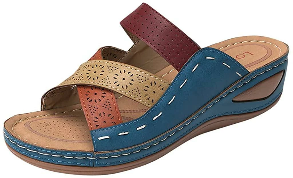 Nuheel® Women Premium Orthopedic Open Toe Vintage Anti-Slip Breathable Sandals Woman 17 Nuheel® Women Premium Orthopedic Open Toe Vintage Anti-Slip Breathable Sandals Woman