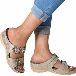 Nuheel® Women Premium Orthopedic Open Toe Vintage Anti-Slip Breathable Sandals Woman 39 Nuheel® Women Premium Orthopedic Open Toe Vintage Anti-Slip Breathable Sandals Woman