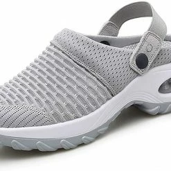 Nuheel® Woman Women's Medium-Heeled Casual Sandals Slippers Semi-Rigid Arch Support And Breathable