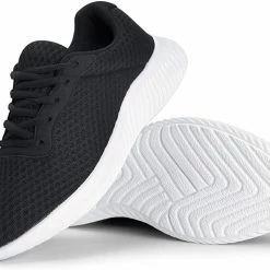 Nuheel® Men's Athletic Running Shoes Tennis Sneakers Casual Lace Up Sport Gym Walking Shoe Man