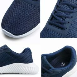 Nuheel® Men's Athletic Running Shoes Tennis Sneakers Casual Lace Up Sport Gym Walking Shoe Man