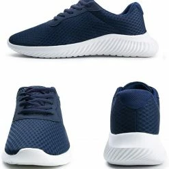 Nuheel® Men's Athletic Running Shoes Tennis Sneakers Casual Lace Up Sport Gym Walking Shoe Man