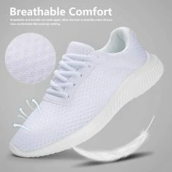 Nuheel® Men's Athletic Running Shoes Tennis Sneakers Casual Lace Up Sport Gym Walking Shoe Man