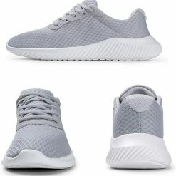 Nuheel® Men's Athletic Running Shoes Tennis Sneakers Casual Lace Up Sport Gym Walking Shoe Man