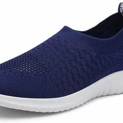 Nuheel Woman Womens Walking Shoes Lightweight Elastic Sock Athletic Running Shoes Mesh Sneakers Comfort Work Shoe