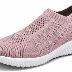 Nuheel Woman Womens Walking Shoes Lightweight Elastic Sock Athletic Running Shoes Mesh Sneakers Comfort Work Shoe