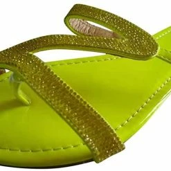 Nuheel® Woman Sandal For Women Rhinestone Comfy Flat Flops Crystal Sandals 23 Nuheel® Woman Sandal For Women Rhinestone Comfy Flat Flops Crystal Sandals