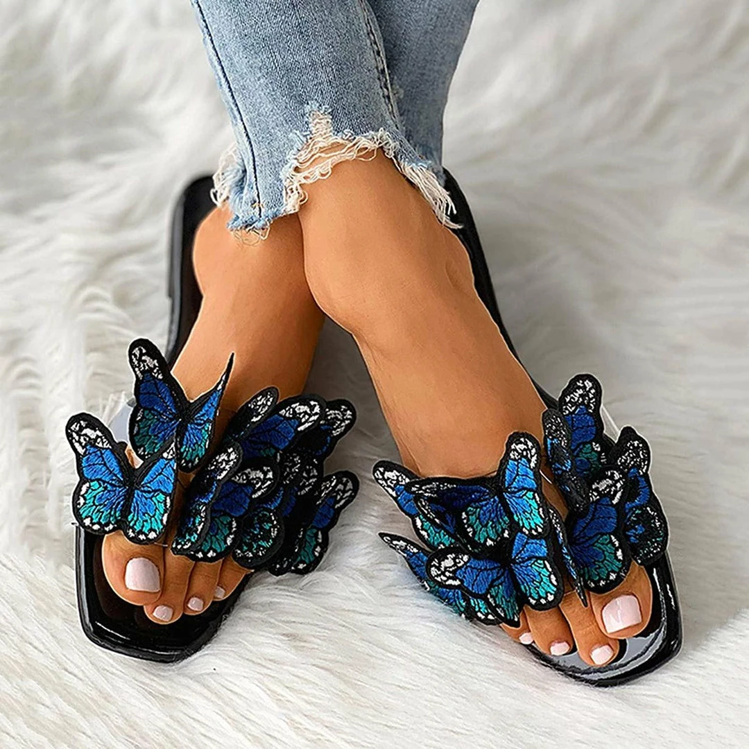 Nuheel® Sandal For Women Rhinestone Comfy Flat Flops Crystal Sandals Woman 5 Nuheel® Sandal For Women Rhinestone Comfy Flat Flops Crystal Sandals Woman