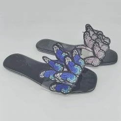 Nuheel® Sandal For Women Rhinestone Comfy Flat Flops Crystal Sandals Woman 22 Nuheel® Sandal For Women Rhinestone Comfy Flat Flops Crystal Sandals Woman