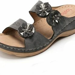 Nuheel® Women Premium Orthopedic Open Toe Vintage Anti-Slip Breathable Sandals Woman 54 Nuheel® Women Premium Orthopedic Open Toe Vintage Anti-Slip Breathable Sandals Woman