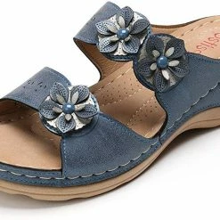 Nuheel® Women Premium Orthopedic Open Toe Vintage Anti-Slip Breathable Sandals Woman 57 Nuheel® Women Premium Orthopedic Open Toe Vintage Anti-Slip Breathable Sandals Woman